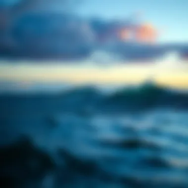 Soundscapes Inspired by Skysurfer Reverb A serene landscape symbolizing the soundscapes created by the Skysurfer Reverb