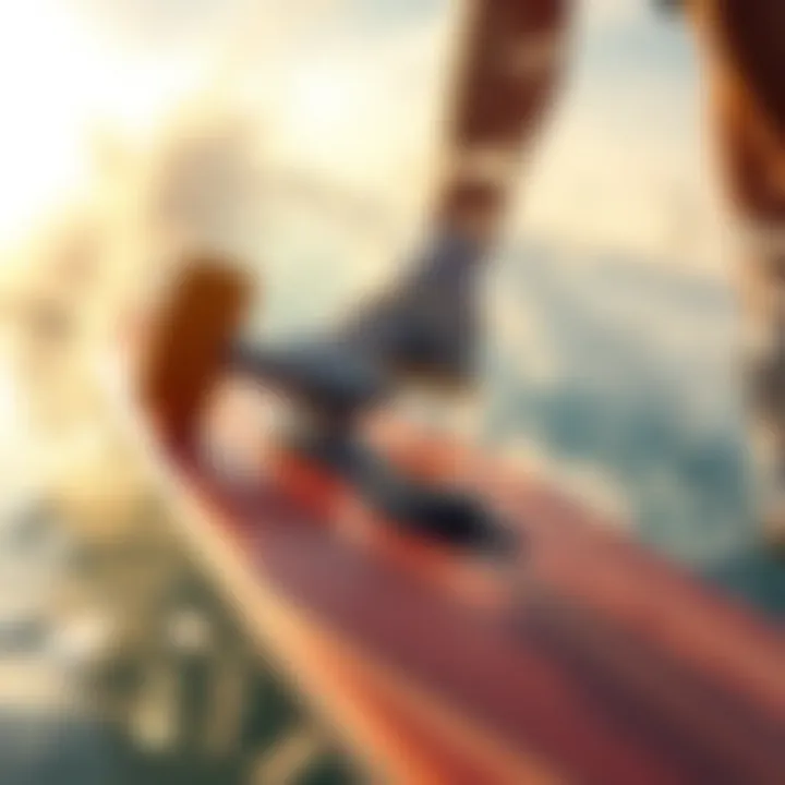 Fingerboard showcasing enhanced maneuverability due to optimized bushings