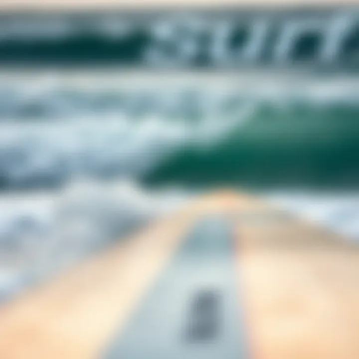 Surfboard testing in varied ocean conditions