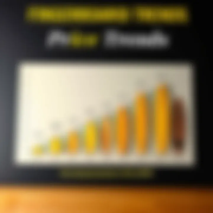 Fingerboard Price Trends A chart illustrating the price trends of fingerboards over the years.