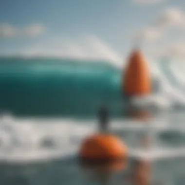 Leveraging Buoy Data for Enhanced Surfing Experiences Surfers checking conditions with buoy data on a mobile device