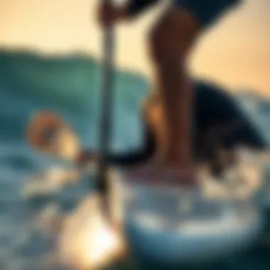 Understanding Paddling Mechanics Paddling mechanics demonstrated with a surf paddle trainer