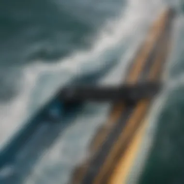 Material Excellence: The Design of Thule Surf Straps Close-up of Thule surf straps showing material quality and design