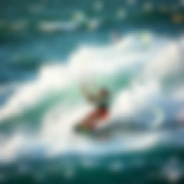 Executing Advanced Maneuvers with Trainer Kites An experienced user executing advanced kite maneuvers