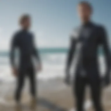 Different types of wetsuits for varying conditions