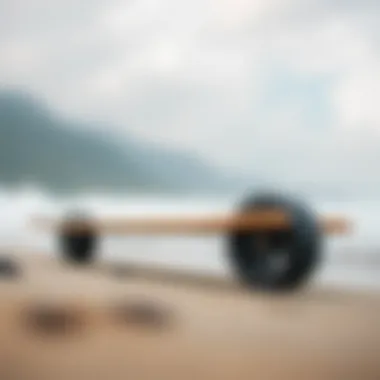 Illustration of various longboard wheel shapes and their functions