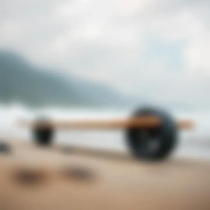 Illustration of various longboard wheel shapes and their functions