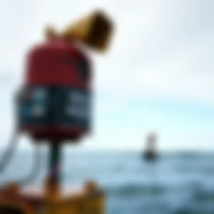 Environmental monitoring via weather buoys