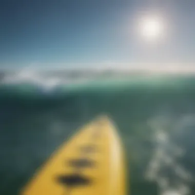 Clear Atmospheric Conditions Atmospheric conditions depicting clear skies and sun shining over the ocean