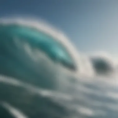 Surf Weather Forecast Chart A weather forecast chart showcasing various surf conditions and indicators