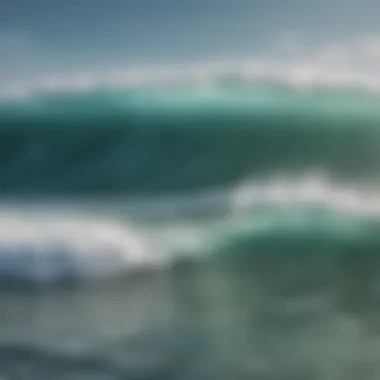 Ocean Floor Topography and Tidal Variations Visual representation of tidal variations due to ocean floor topography