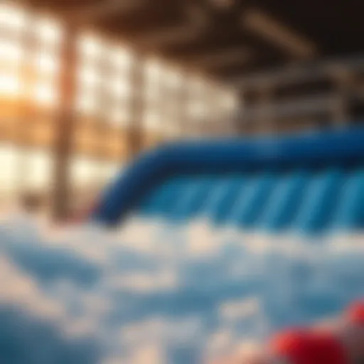 Flowrider installation in a commercial setting