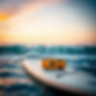 Surf Safety Gear An illustration of surfboard safety gear and precautions