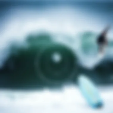 Tidal Cycles and Surfing Insights Diagram illustrating tidal cycles and surfing conditions