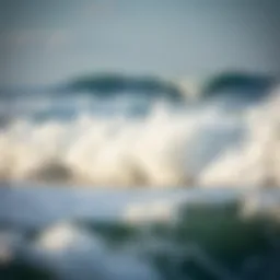 Dynamic ocean waves showcasing Wave Three weather conditions