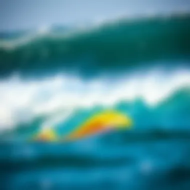 Meteorological chart illustrating wave formation factors