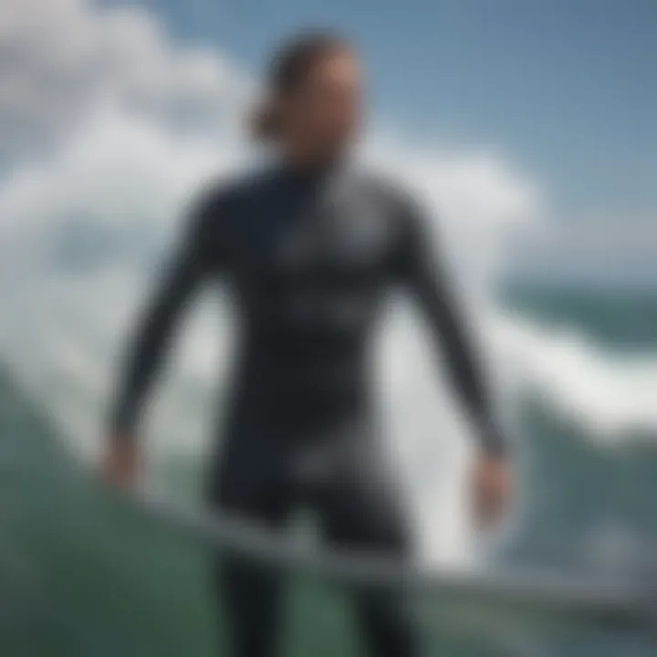 Material types used in wetsuits