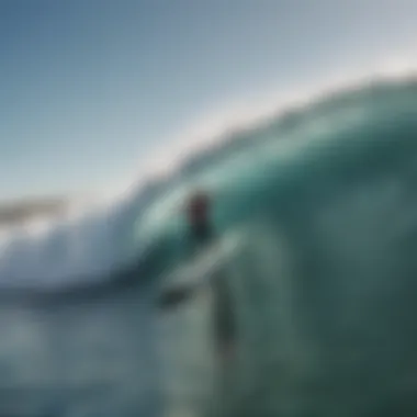 Surfing in various water temperatures