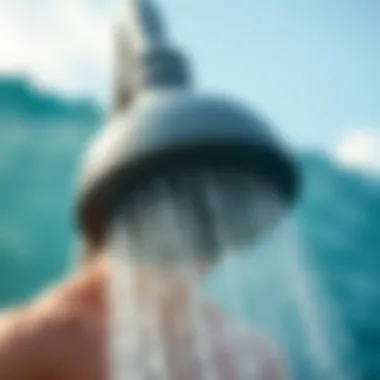 Insights from Users and Experts on Portable Shower Heads User testimonials and expert recommendations illustrated together.