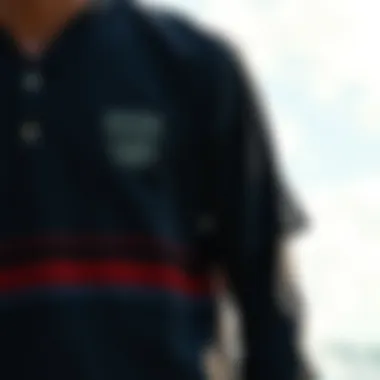 Iconic surf apparel showcasing vintage designs