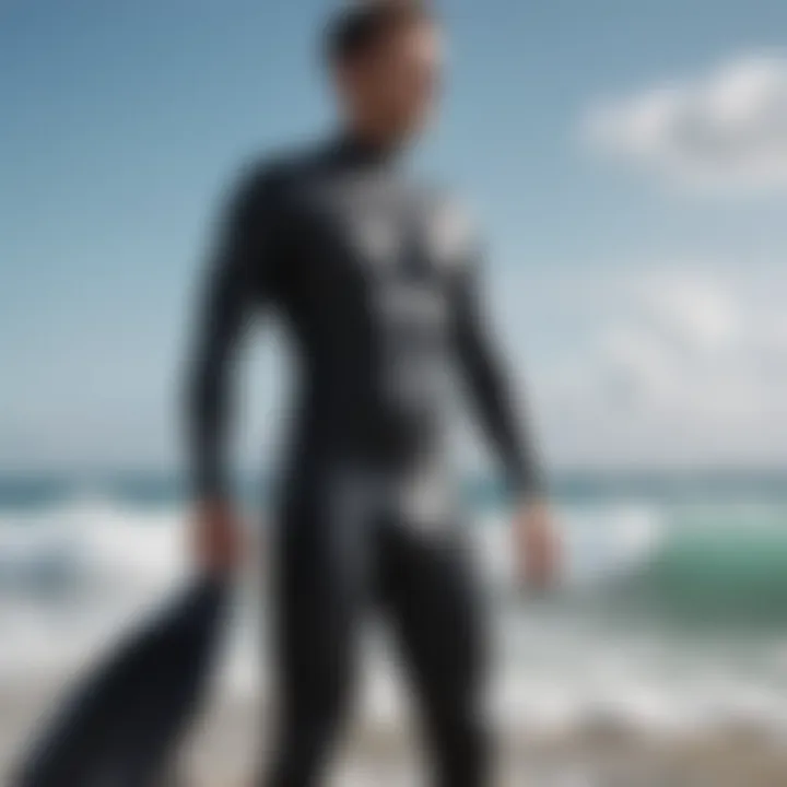 Comparison of various wetsuit fits and styles.