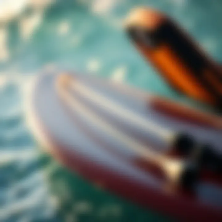 Innovative Yowsurf Equipment Close-up of Yowsurf equipment showcasing innovative design and functionality